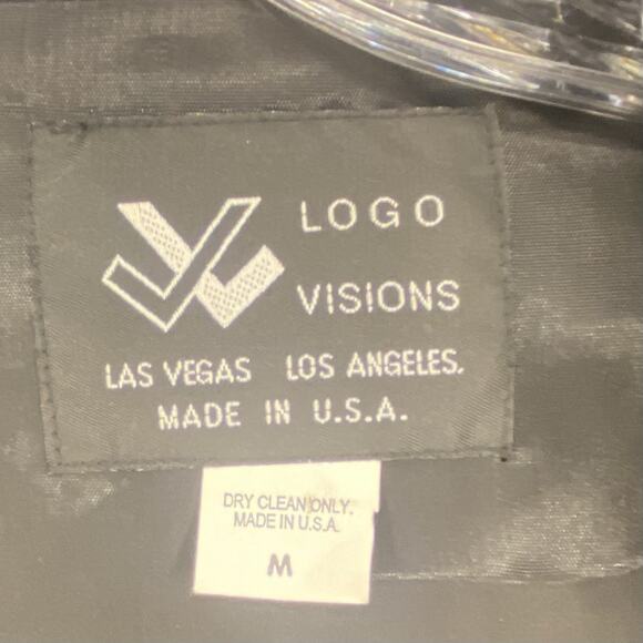 Vintage Binion's Horseshoe Satin Jacket Las Vegas Casino Adult M - Picture 5 of 9